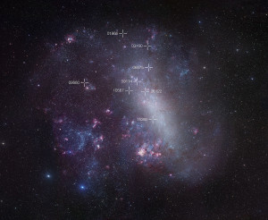 irregular galaxy,mensa constellation