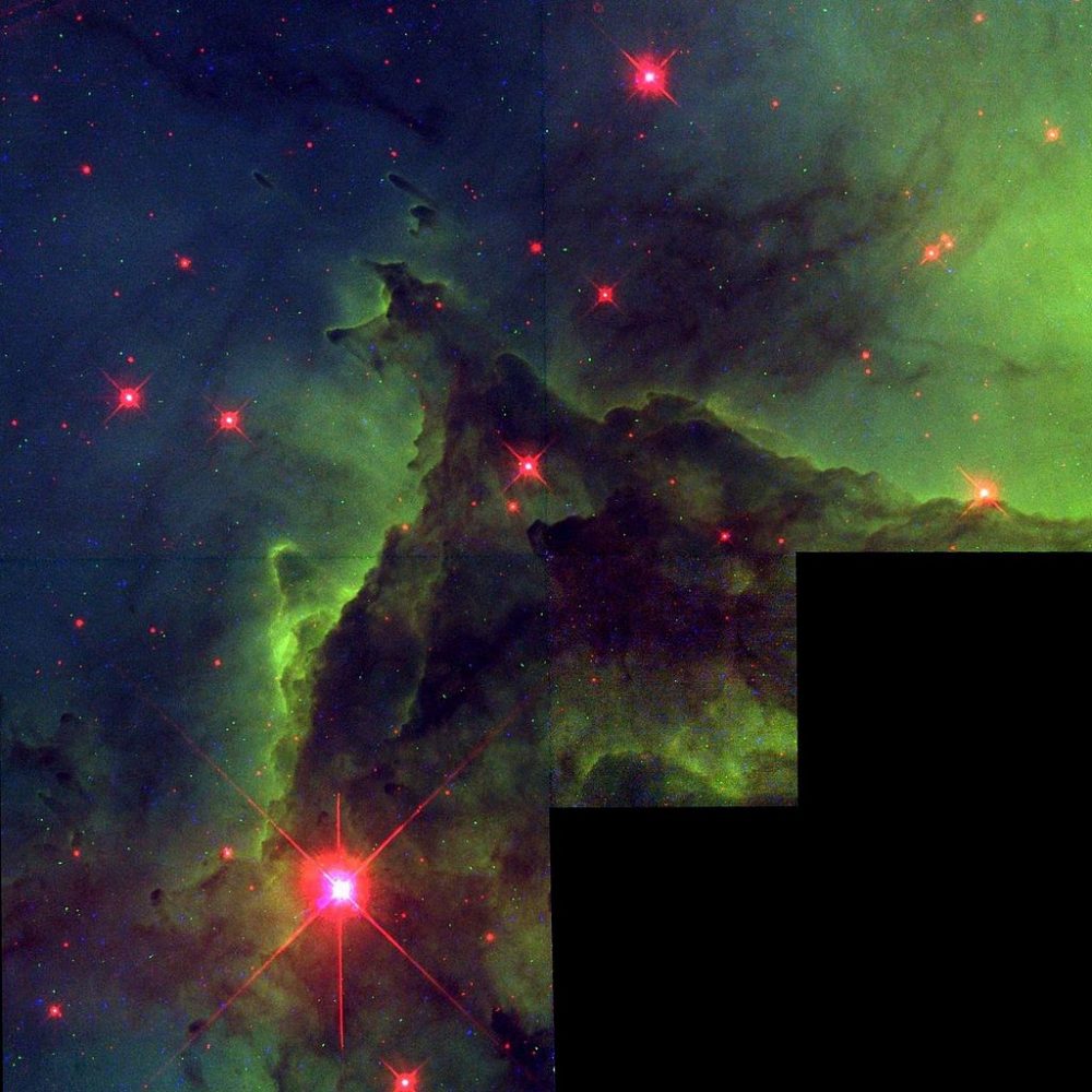 Monkey Head Nebula NGC 2174 Constellation Guide