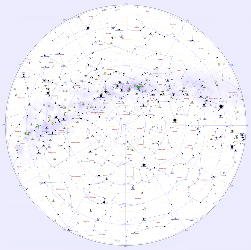 Southern Constellations Constellation Guide