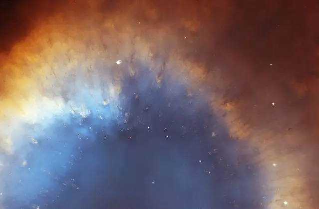 helix nebula detail,helix nebula cometary knots