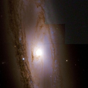 m65,spiral galaxy in leo