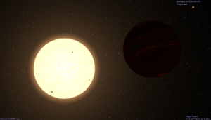 giant star,binary star system