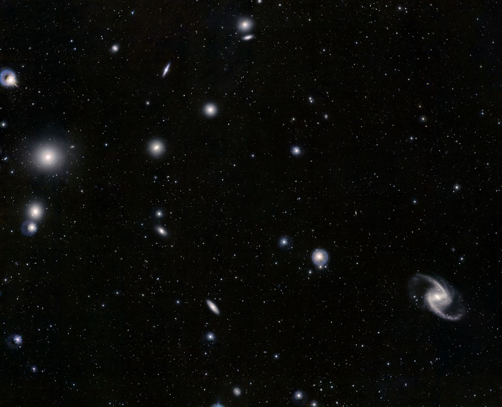 Fornax Cluster fornax constellation,galaxy cluster