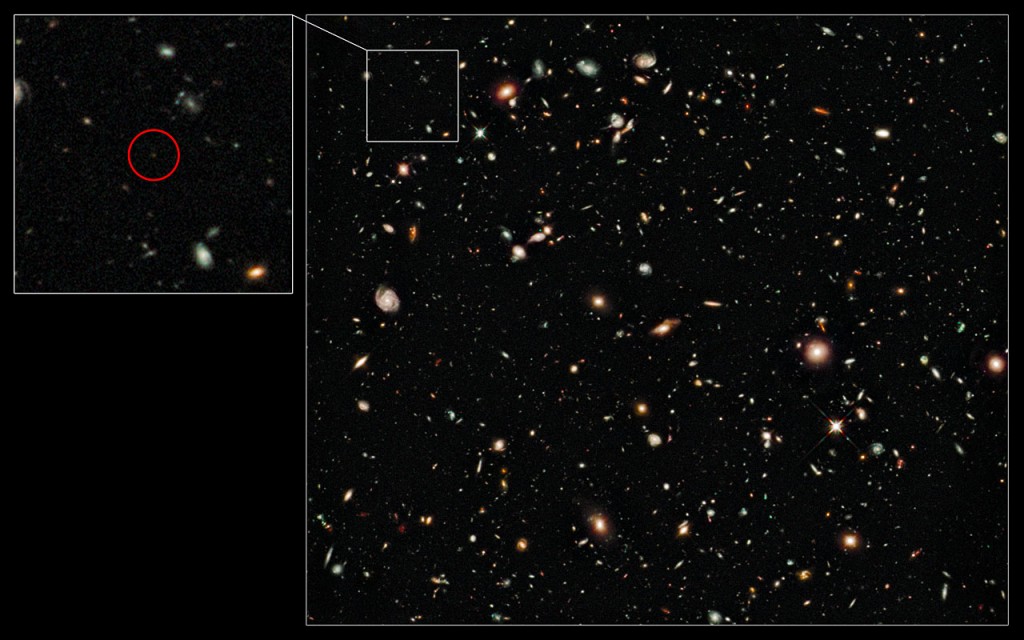 UDFy-38135539 distant galaxy