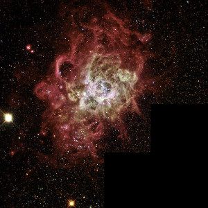 nebula,triangulum constellation,starburst region