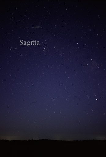 Sagitta constellation