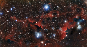 emission nebula,monoceros constellation