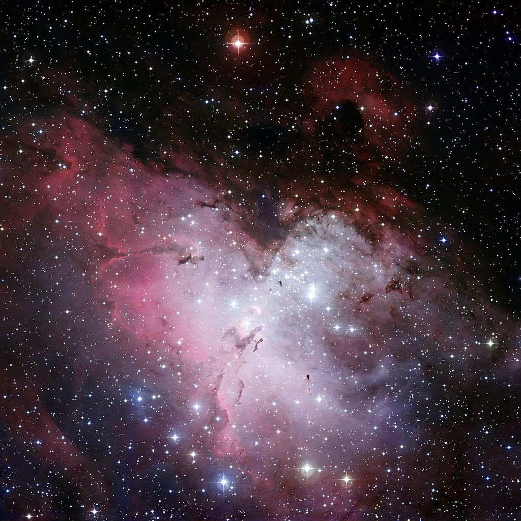 eagle nebula,messier 16,m16,pillar of creation
