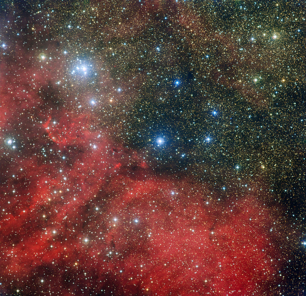 ngc 6604,sh2-54,open cluster,emission nebula