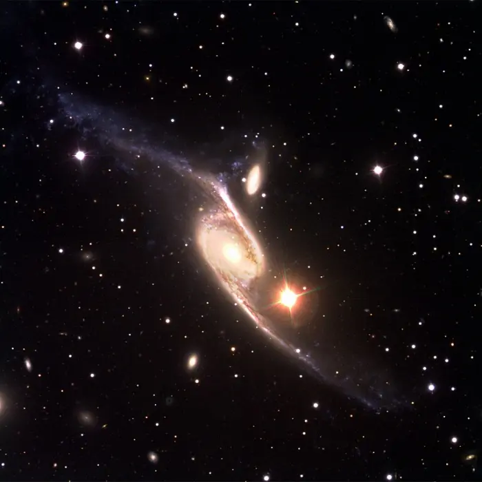 condor galaxy and ic 4970,interacting galaxies