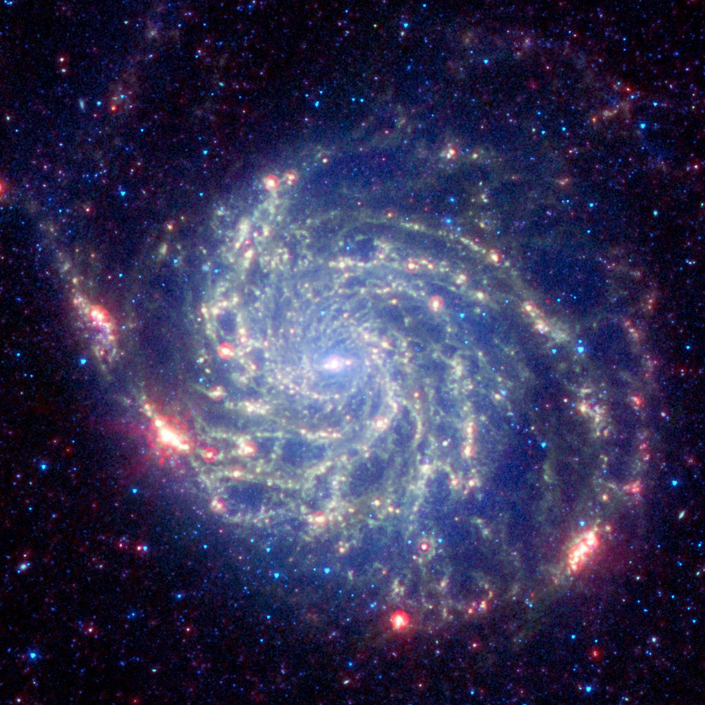 pinwheel galaxy,m101,spiral galaxy,ursa major