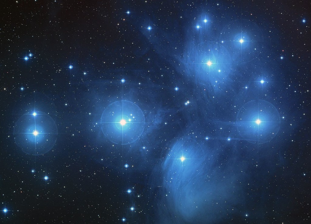 pleiades,seven sisters,messier 45