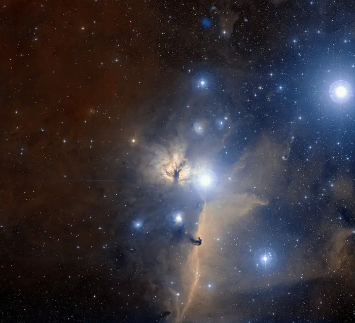 zeta orionis,flame nebula,horsehead nebula