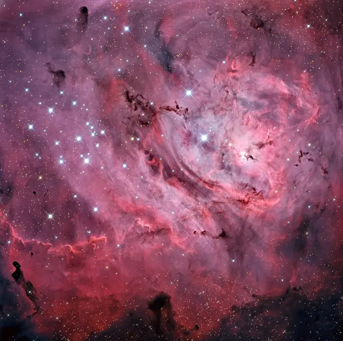 lagoon nebula,messier 8,m8,ngc 6523