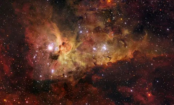 carina nebula mosaic