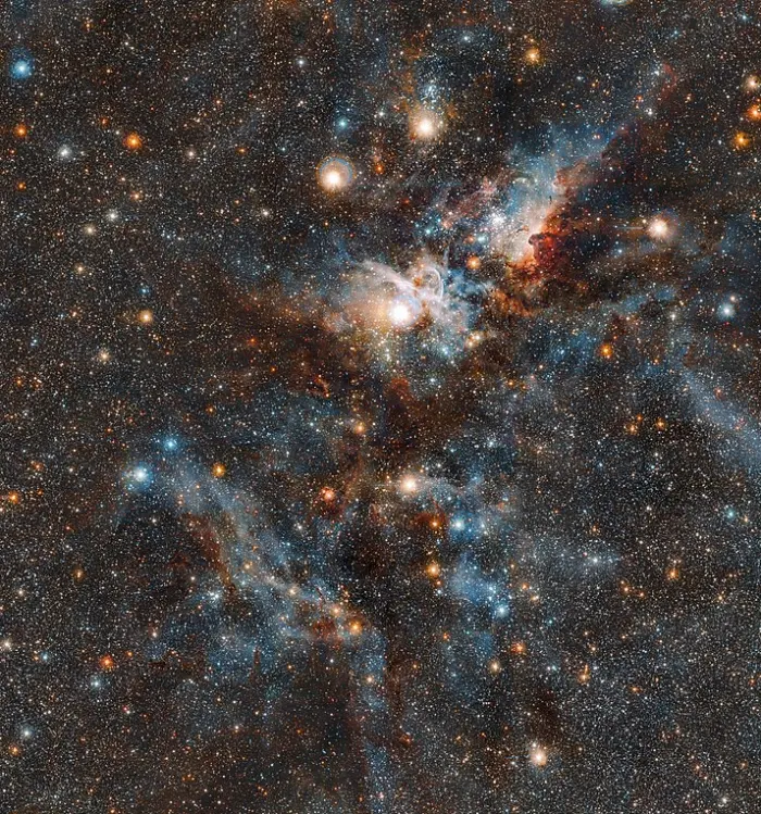 carina nebula infrared