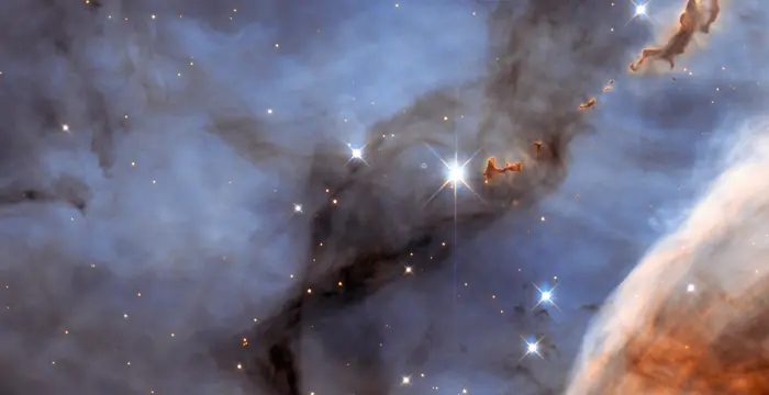 carina nebula detail