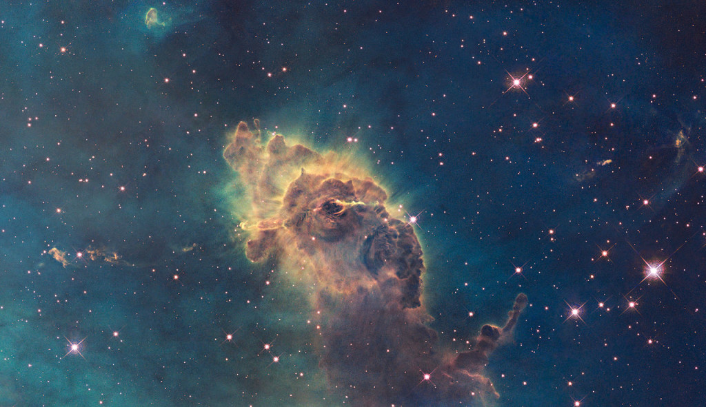 eta carinae nebula visible light