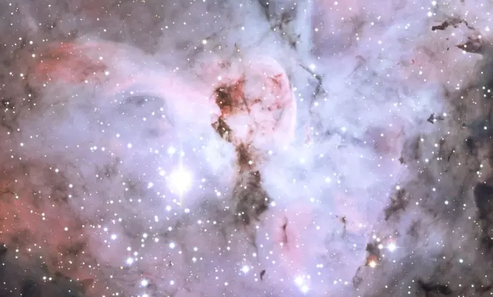 keyhole nebula,dark nebula in carina nebula