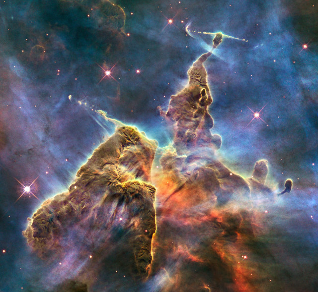 carina nebula,H II region