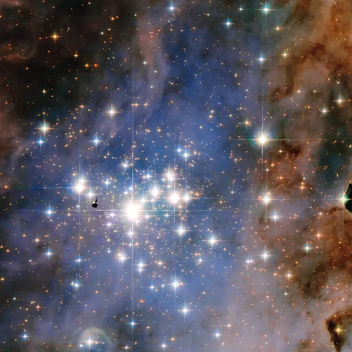 trumpler 14,tr 14,open cluster in carina nebula
