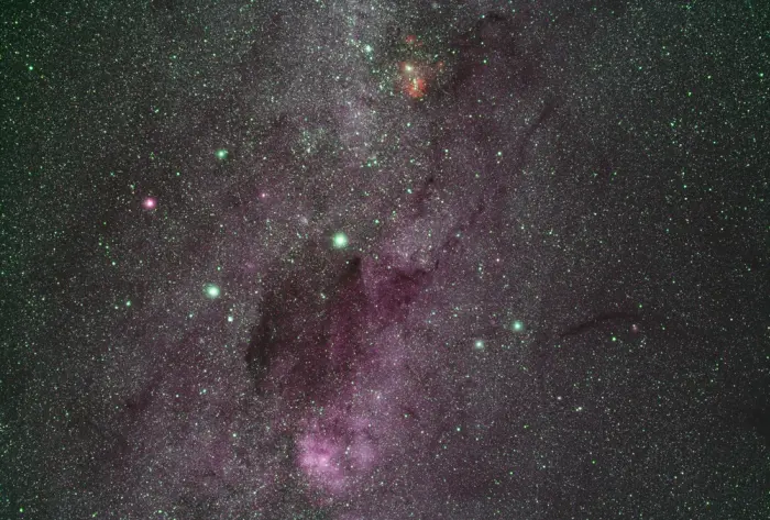 southern cross,coalsack nebula