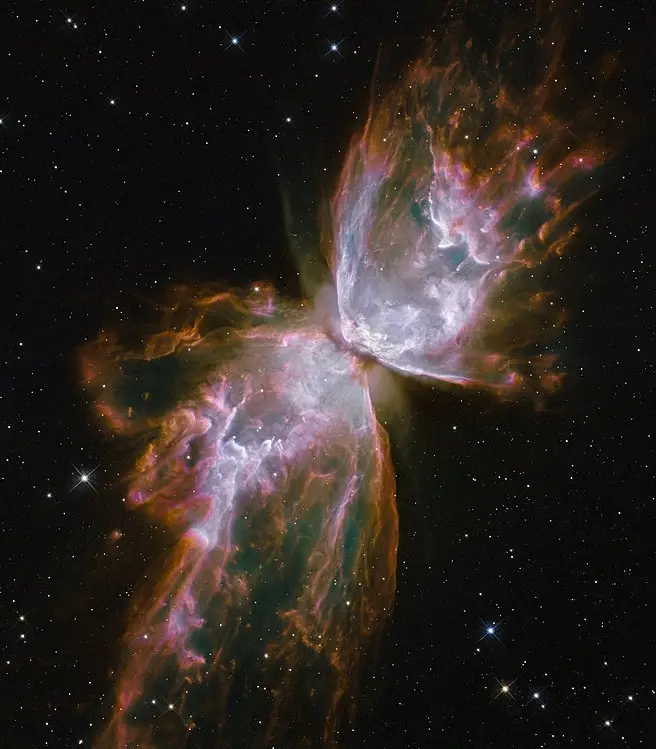 butterfly nebula hubble,ngc 6302 hubble space telescope