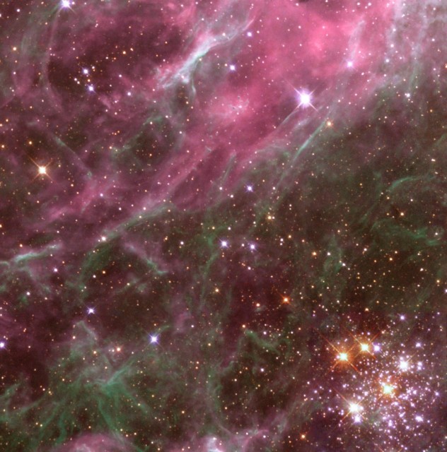 super star cluster,tarantula nebula