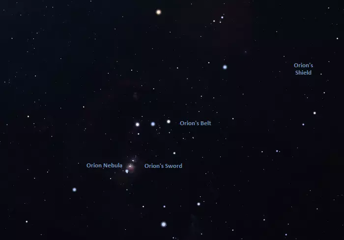 asterisms in orion