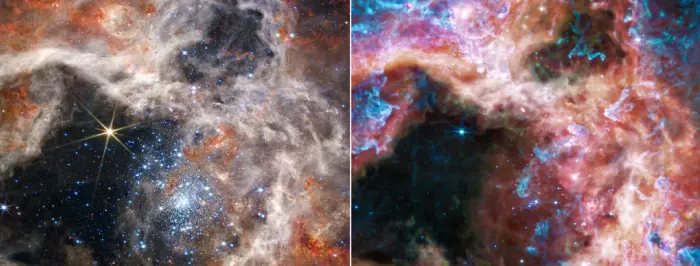 tarantula nebula jwst