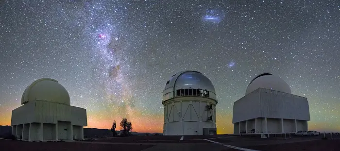 large magellanic cloud and small magellanic cloud