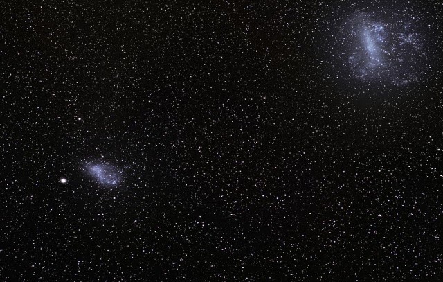 large magellanic cloud,small magellanic cloud
