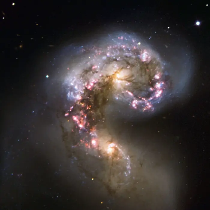 antennae galaxies very large telescope