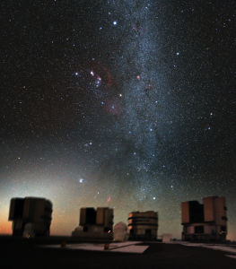 capella in the night sky
