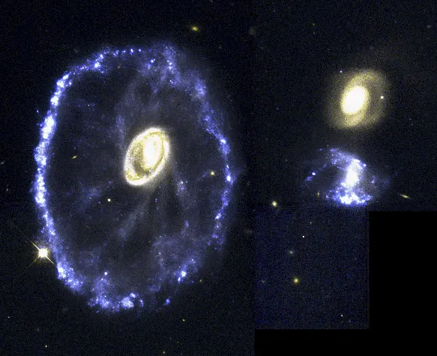 cartwheel ring galaxy