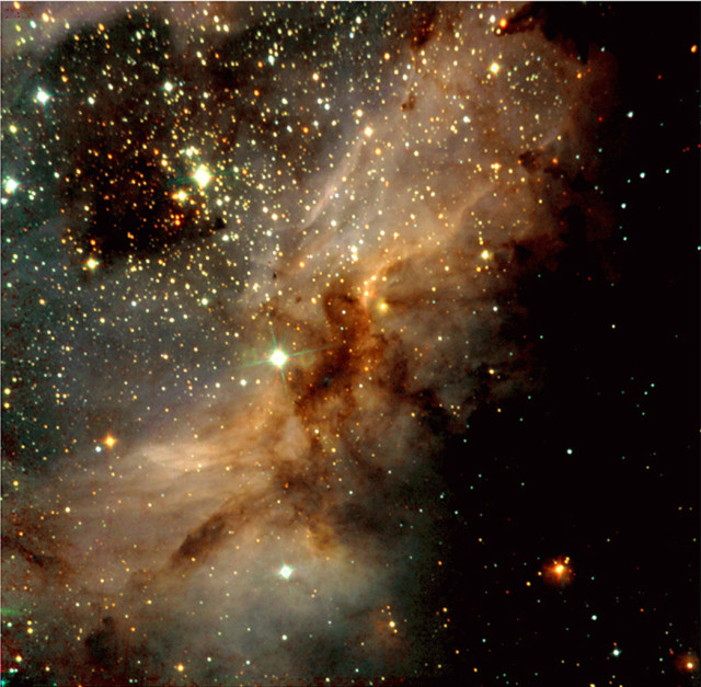 messier 17,swan nebula