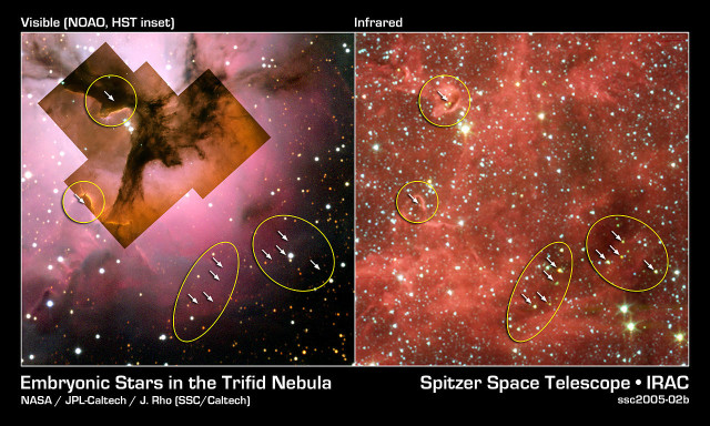 messier 20,m20,trifid nebula
