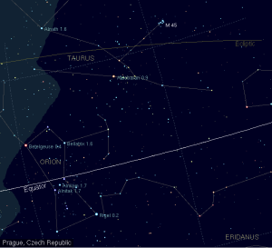 find aldebaran,where is aldebaran in the sky