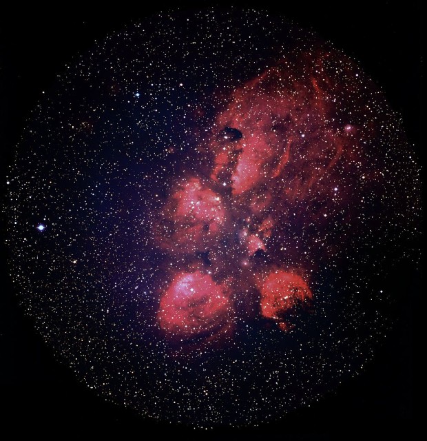 cat's paw nebula,ngc 6334 