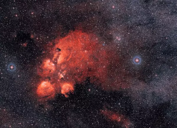 Universel Match Poleret Cat's Paw Nebula - NGC 6334 – Constellation Guide