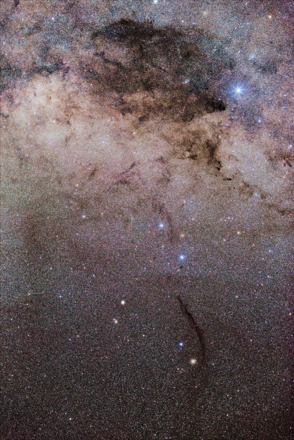 coalsack nebula,dark doodad nebula