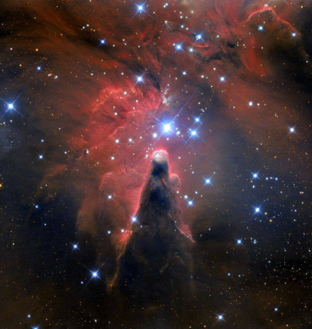ngc 2264,dark nebula