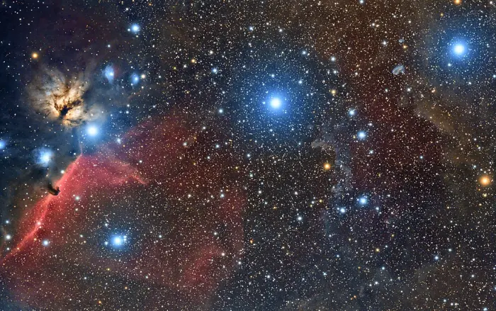 ngc 2024 and orion's belt