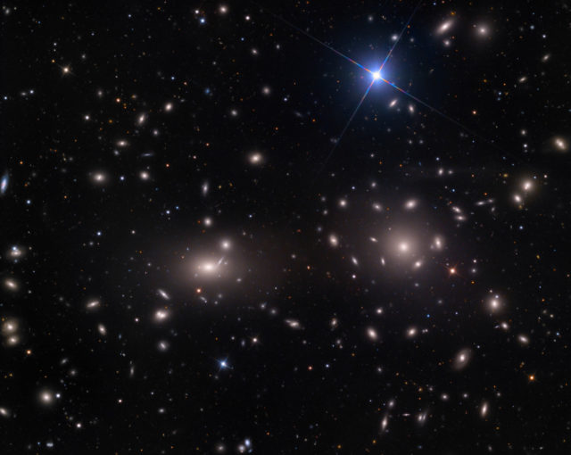 coma cluster of galaxies