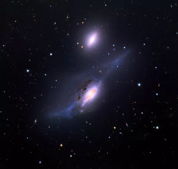 NGC 4435 and NGC 4438