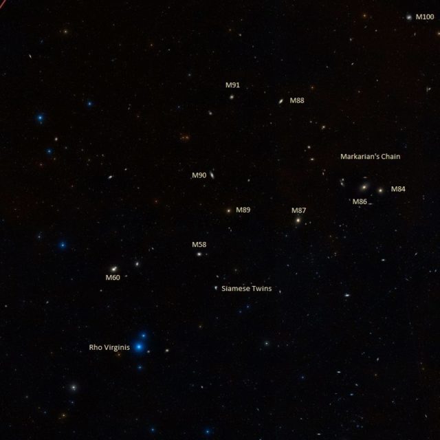 find siamese twins,where are ngc 4567 and ngc 4568