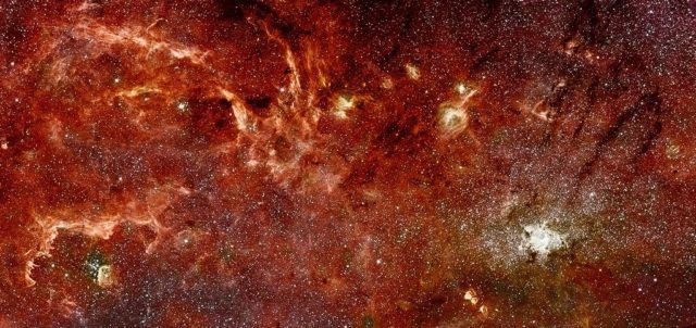galactic centre,arches cluster,quintuplet cluster