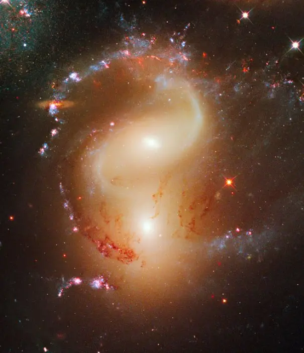 ngc 7318a,ngc 7318b,colliding galaxies,galactic merger