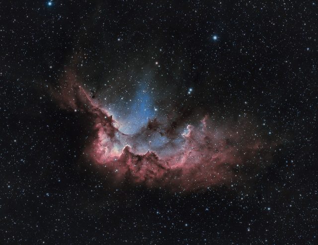wizard nebula,ngc 7380,emission nebula