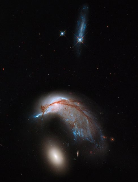 ngc 2936,interacting galaxies